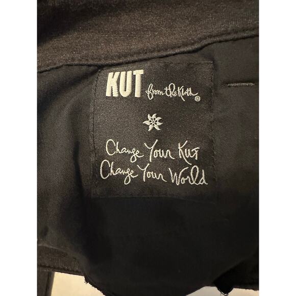 Kut From The Kloth Women’s Gray Pants Stretch Jennifer Ultra Skinny Size 6 - Picture 6 of 8